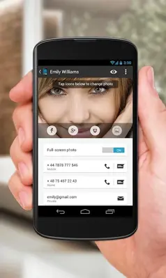 BIG! caller ID android App screenshot 1